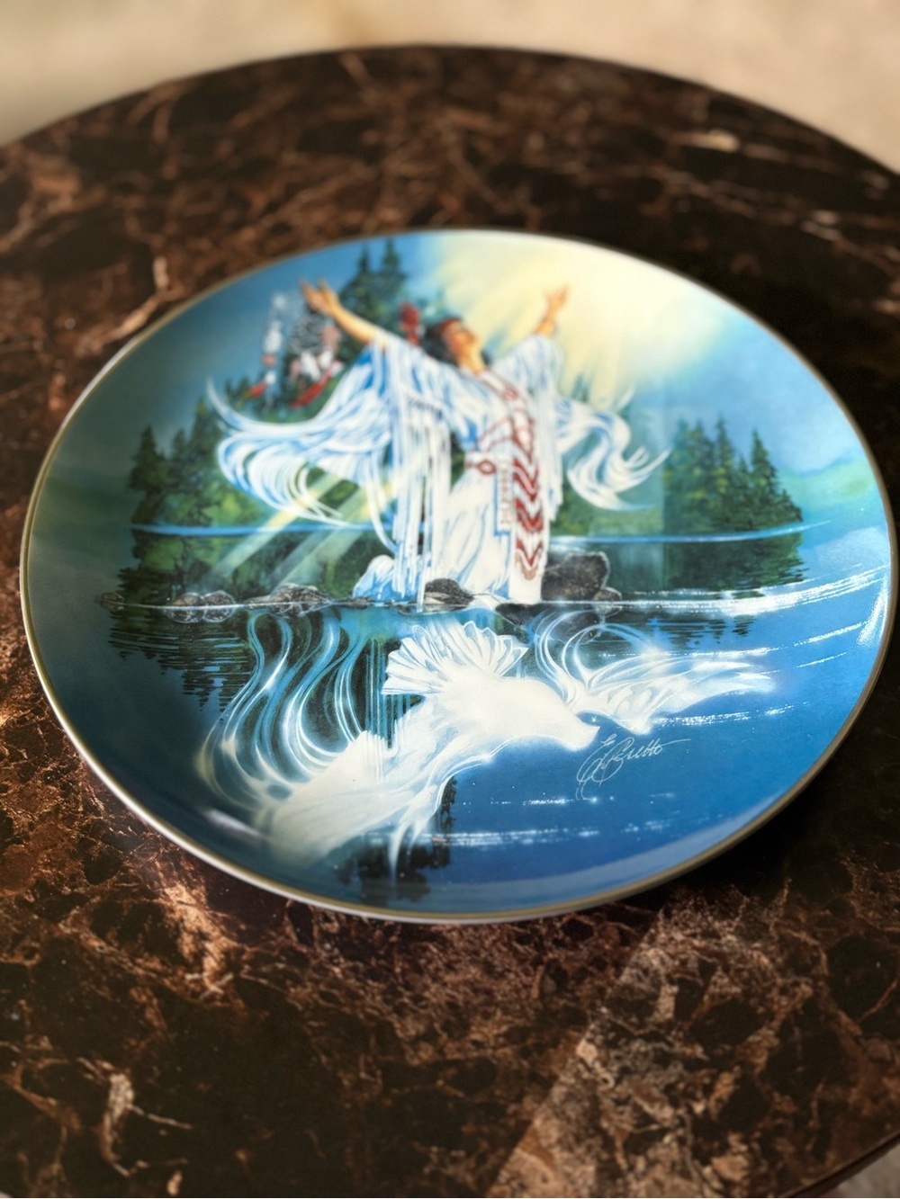 Reflections of the Soul Bradford Exchange Collector Plate 1st Edition